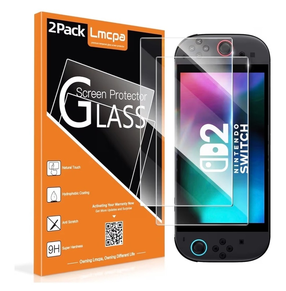 [2-Pack] Lmcpa Screen Protector for Nintendo New Switch 2（2025）
