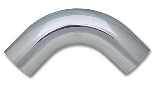 2176 3" Polished Aluminum 90 Degree Bend