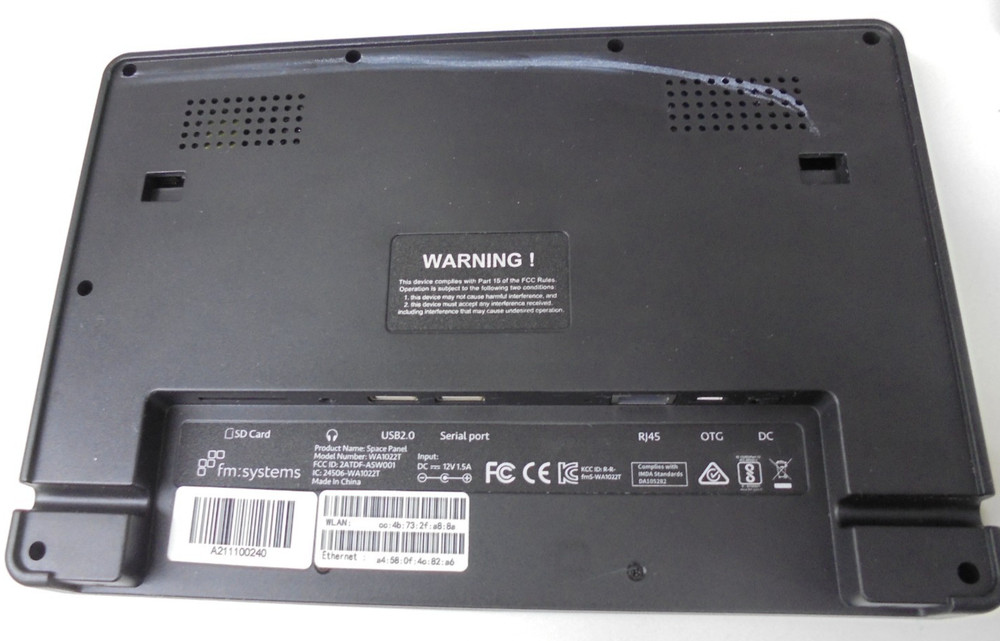 Asure Software WA1022T Space Panel FM Systems