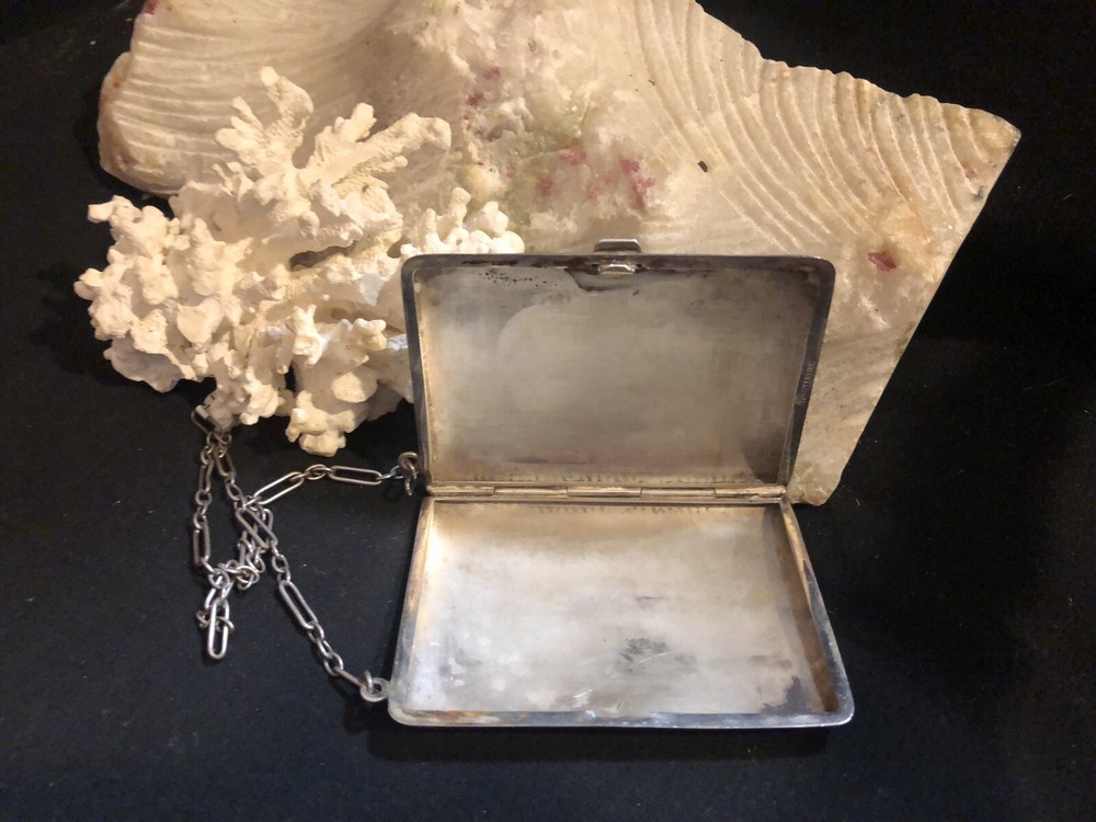 Antique Sterling Silver Lady Case