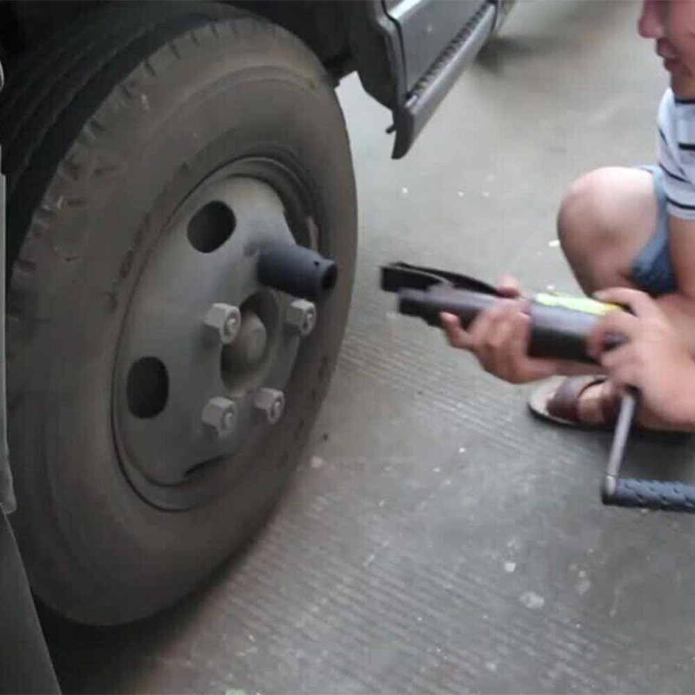 Truck Tire Unloading Labor-saving Wrenches Hand Cranking Force-boosting Socket