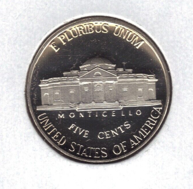 1996-S PROOF JEFFERSON NICKEL