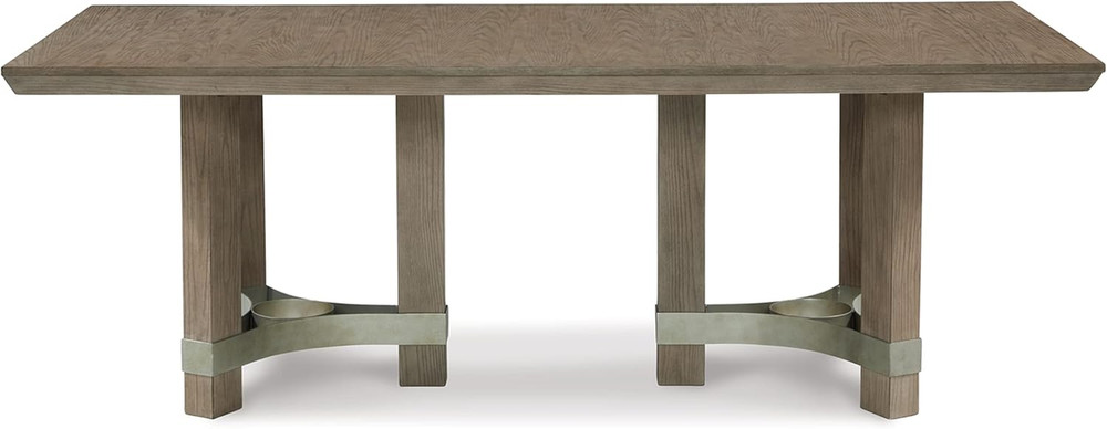 Chrestner Modern Brown Rectangular Dining Table for Stylish Dining Spaces