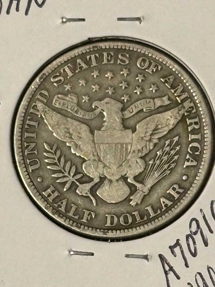 1906 Barber Half Dollar F