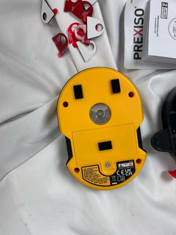 PREXISO Multi Surface Laser Level LED Light Vial,30Ft Horizontal & Vertical Line