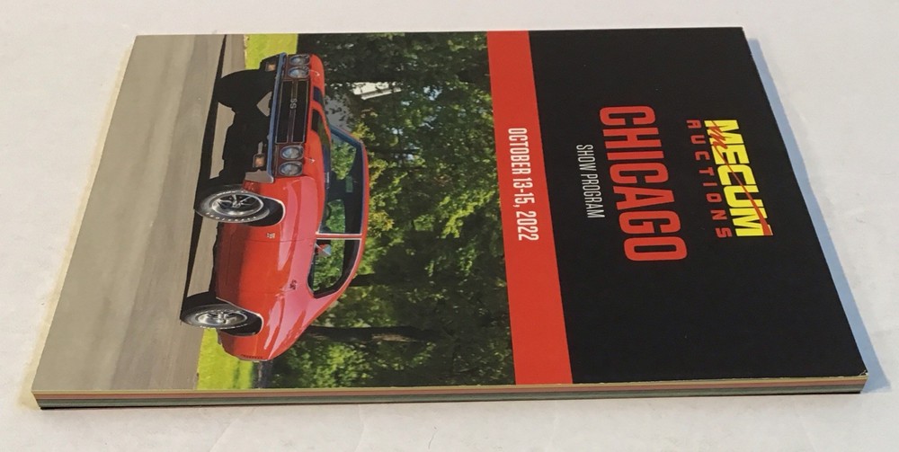 Oct 2022 Mecum Auction Chicago Show Program