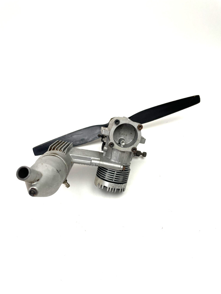 OS Engines Max 40 SF Nitro RC Airplane Engine with Muffler Untested