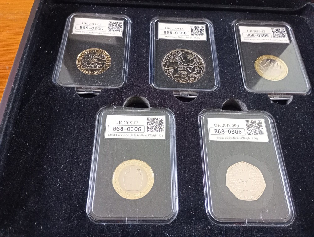 2019 Great Britain Date Stamp Limited Edition Set