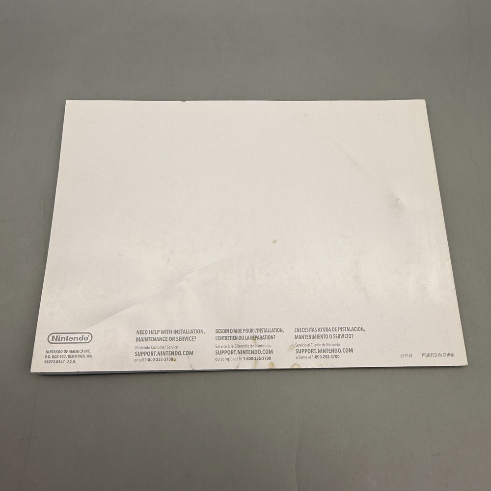 Nintendo Wii Operations Manual System Setup Channels & Settings and MotionPlus