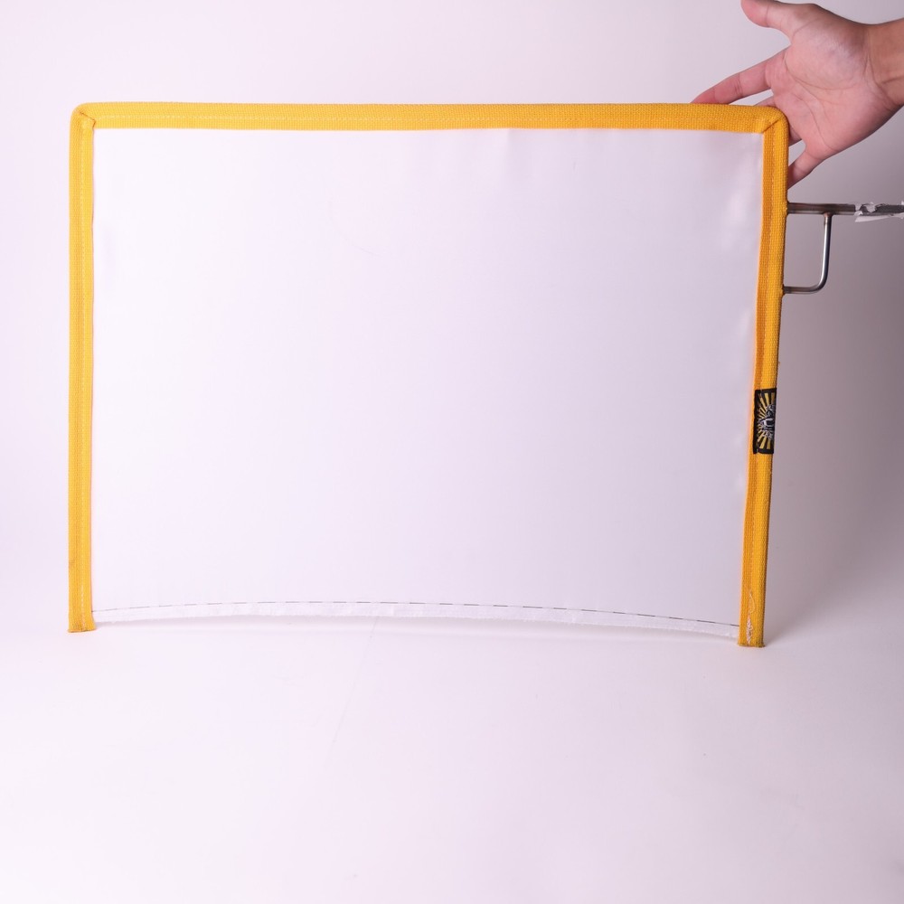 Rag House 18″X24″ POLY SILK WHITE Scrim Light Diffusion Flag