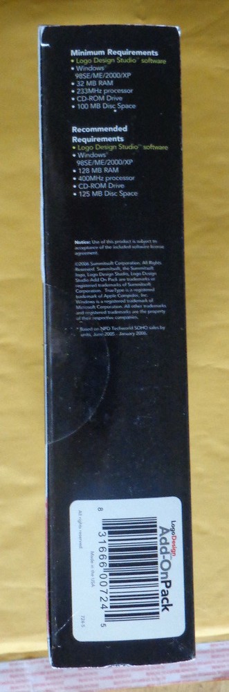 Summitsoft Logo Design Studio Expansion Pack (PC)