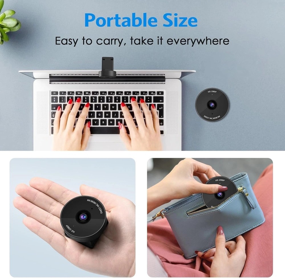 High-Definition C950 Webcam with Built-In Microphone & Auto Light Correction
