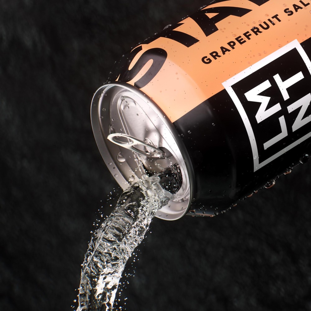 Sparkling Electrolyte Drink Grapefruit Salt 12 Count LMNT