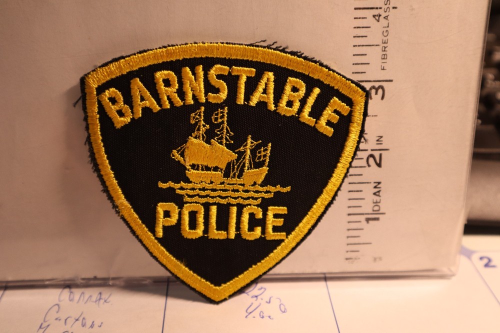 police patch  BARNSTABLE POLICE MASSACHUSETTS