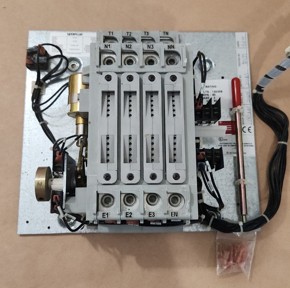 *PREOWNED* Caterpillar CTS Transfer Switch Component 120V 80A 3~Ph + Warranty!