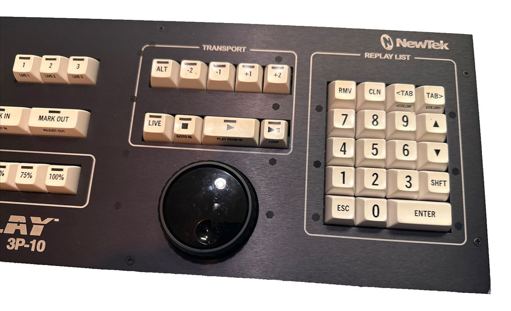 NewTek 3PLAY 3P 10 Control Surface Tested Ships FREE