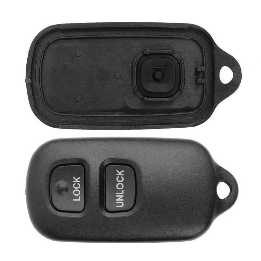 Case Key Shell Black ABS Control For Toyota Corolla 2003-2008 For Car Replace