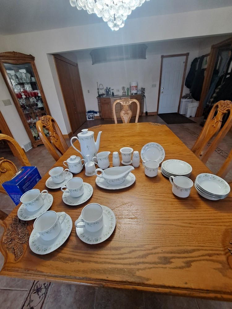 Johann Haviland Forever Spring Floral Scroll 31 Piece Dinnerware Grouping