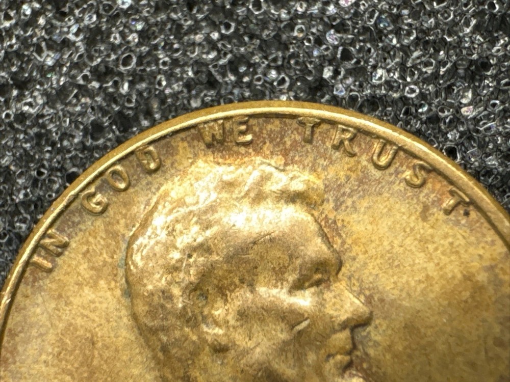 1968 S Penny Double Die Obverse DDO