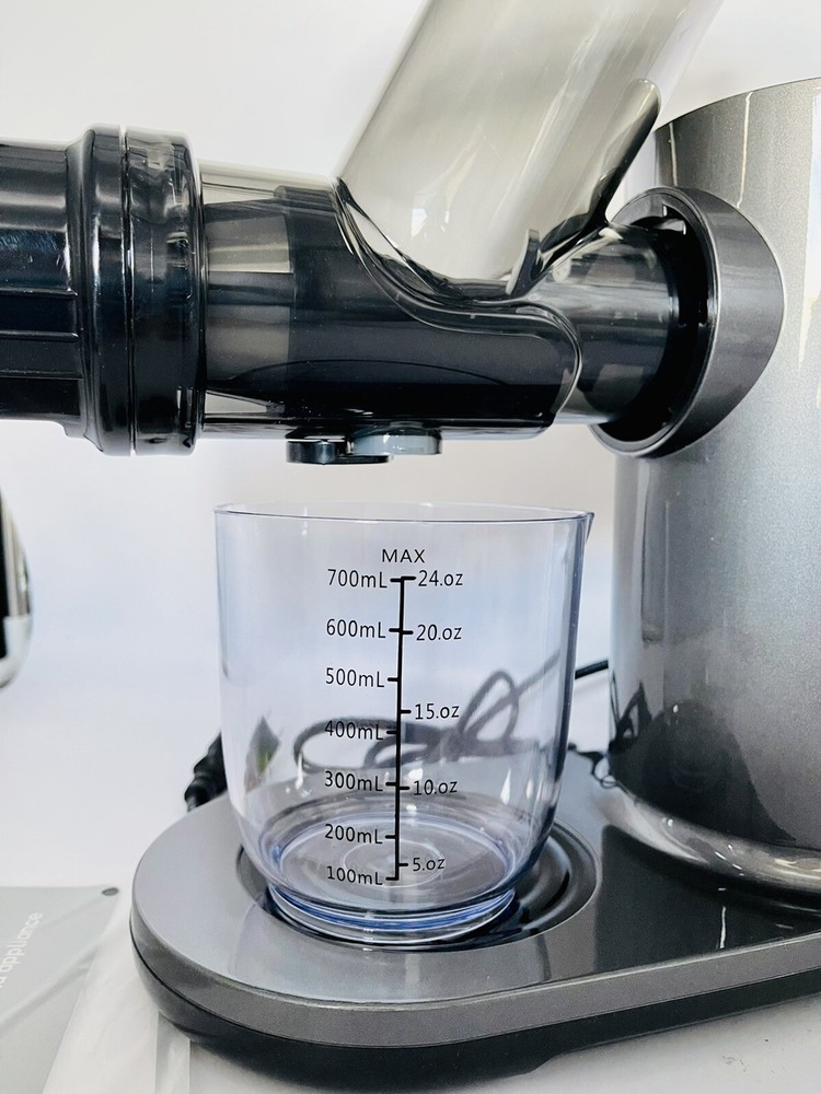 Juicer Machine Masticating Juicing Veggie Fruit Extractor Cold Press 2Speed Mode