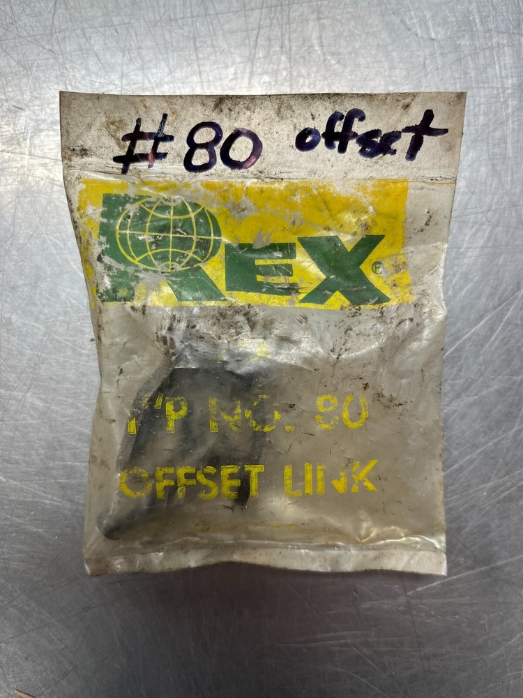 Rexnord REX 80 Offset Roller Chain LINK #80