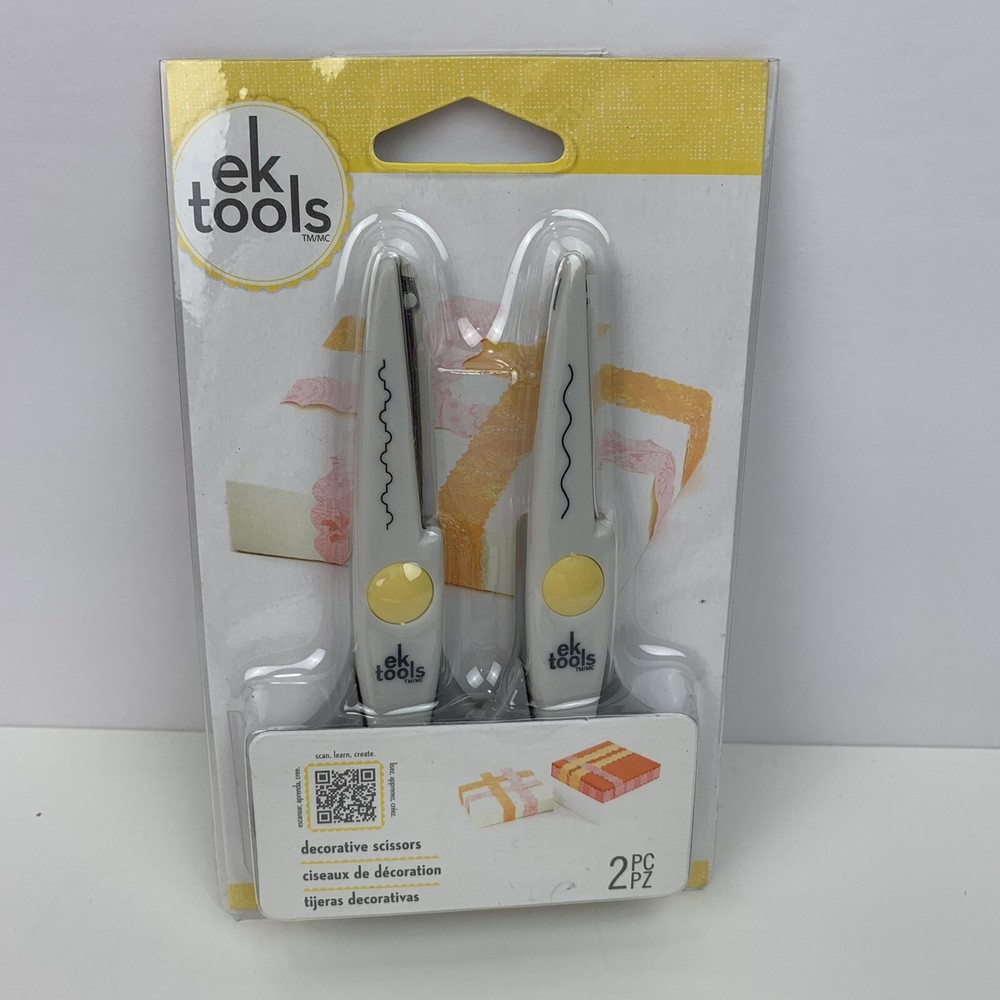 EK Tools Decorative Scissors 2 Pack