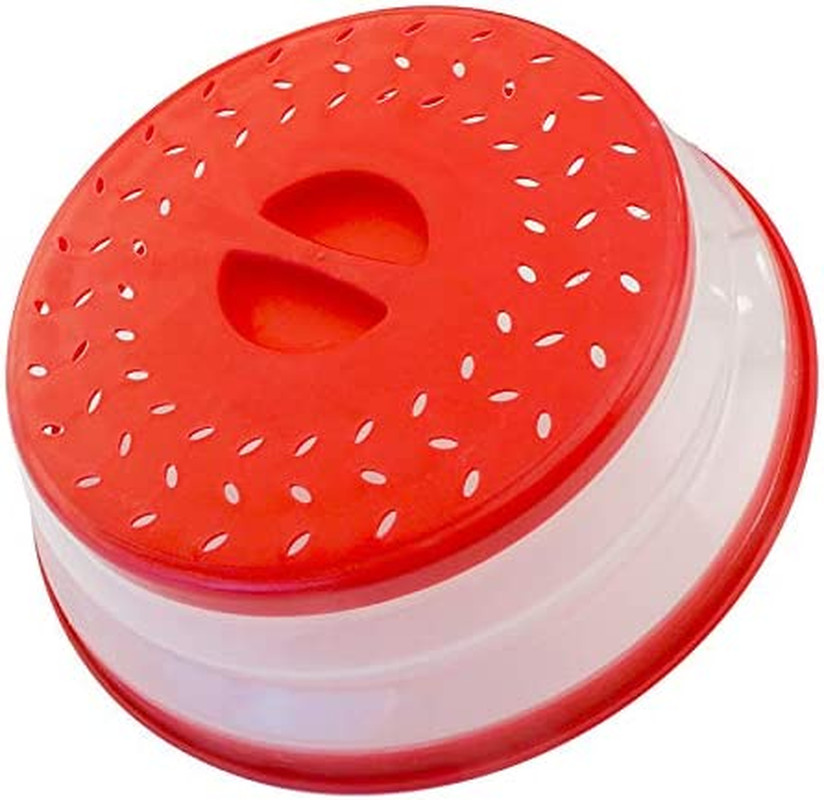 2 Pack Tapas Plegables Microondas Protector contra Salpicaduras 10.5 Pulgadas