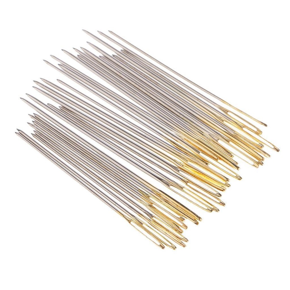 30Pcs Embroidery Needle Large 22 24 26