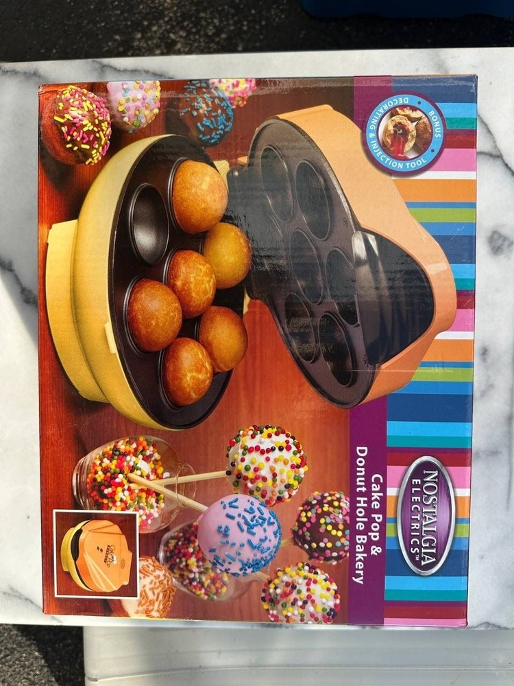 Nostalgia Electrics Cake Pop & Donut Hole Bakery JFD100