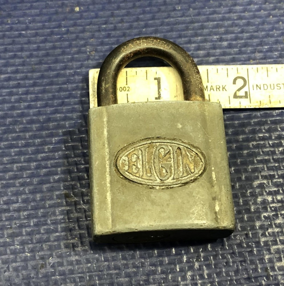 Elgin Padlock pad lock vintage sears