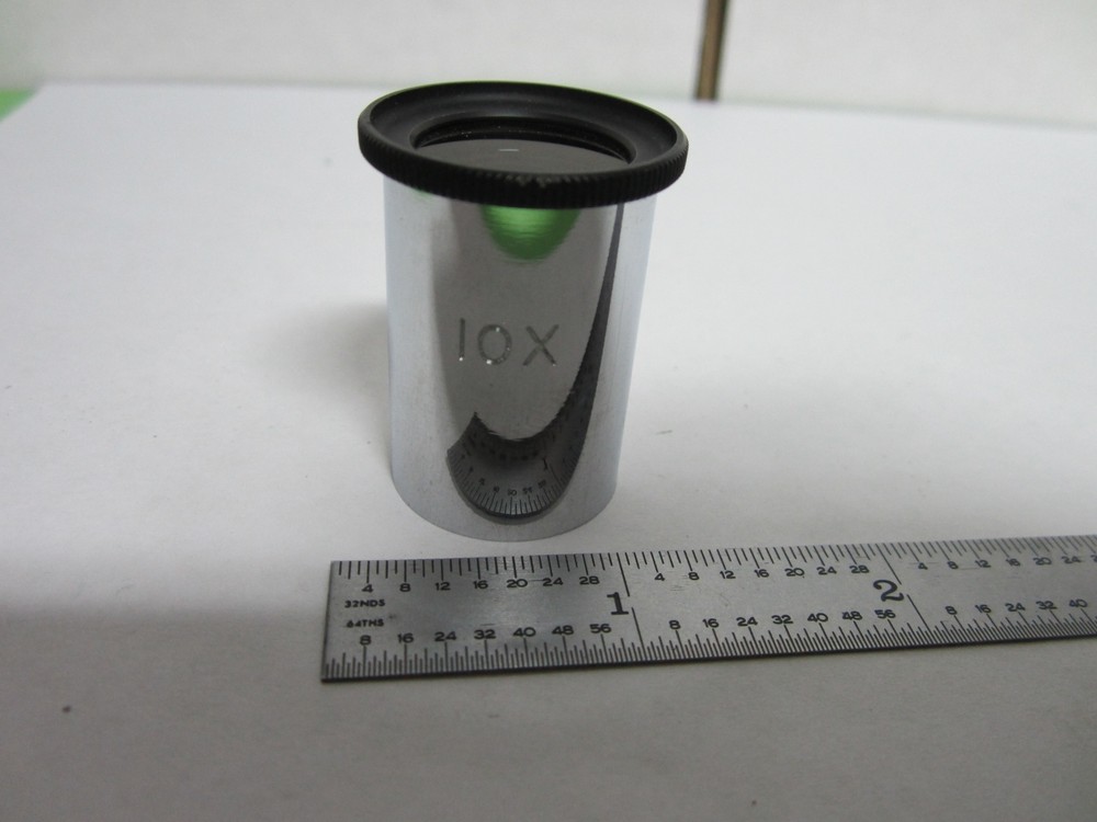 MICROSCOPE PART EYEPIECE 10X OPTICS BIN#P6-32