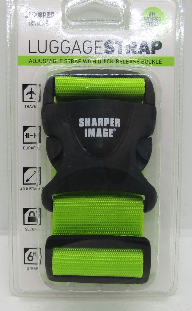 Sharper Image 6Ft. Webbed Strap with Adjustable Strap & Quick Release. New.