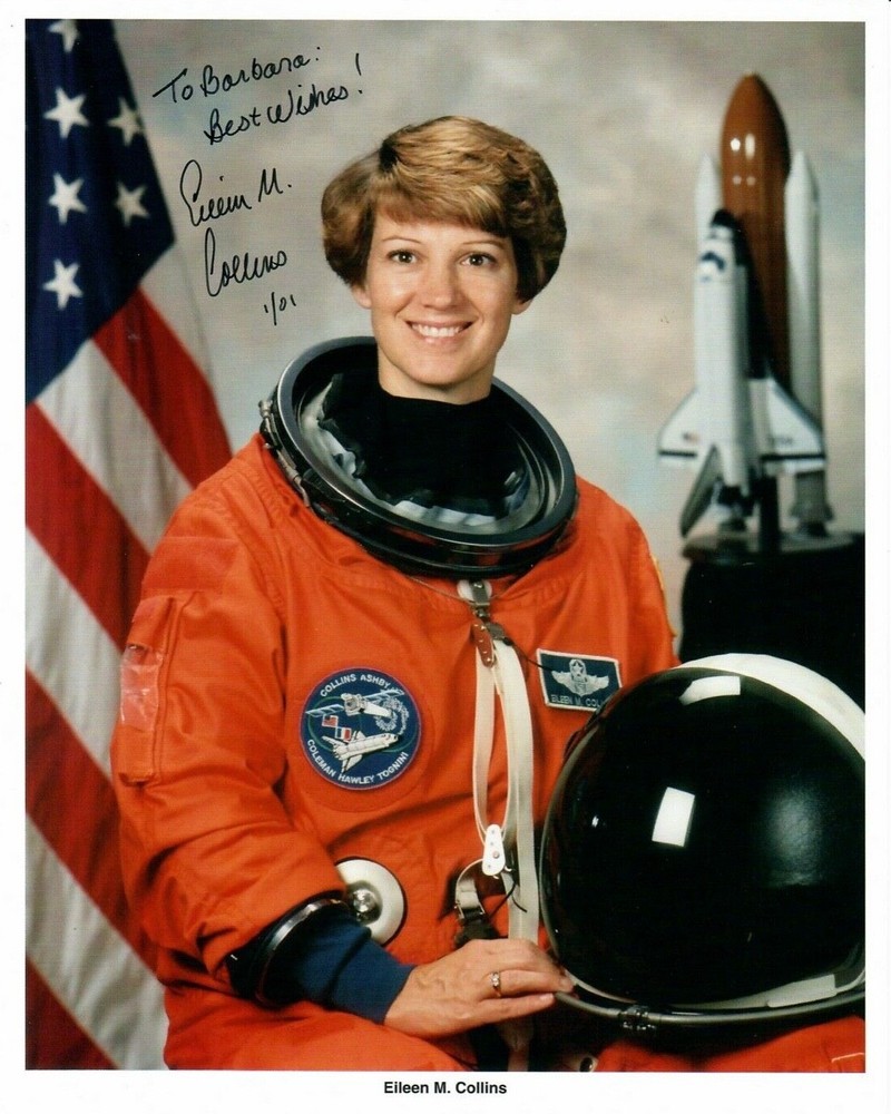 Astronaut Eileen Collins Signed NASA Lithograph