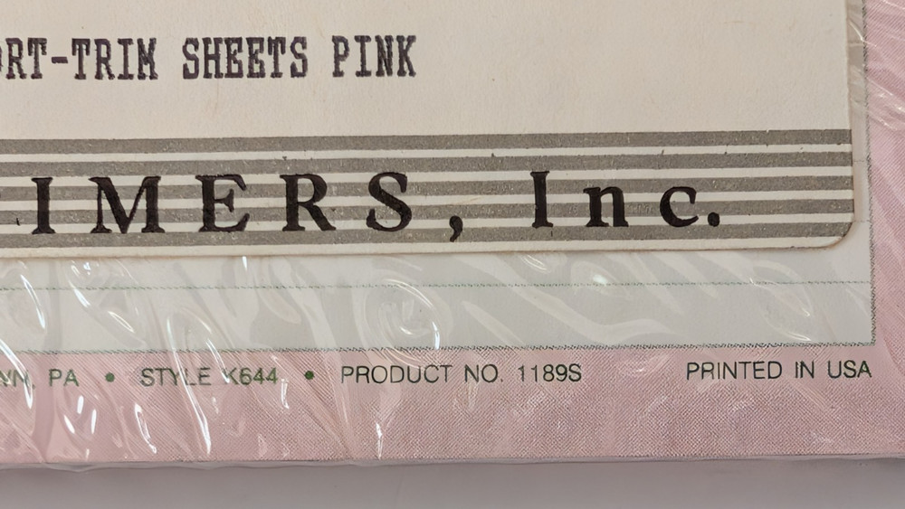 Day Timer Short Trim Sheets Refill Pages - K664 1189S