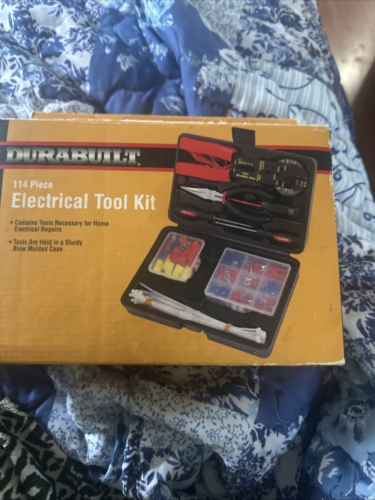 Durabuilt 114 Piece Electrical Tool Kit
