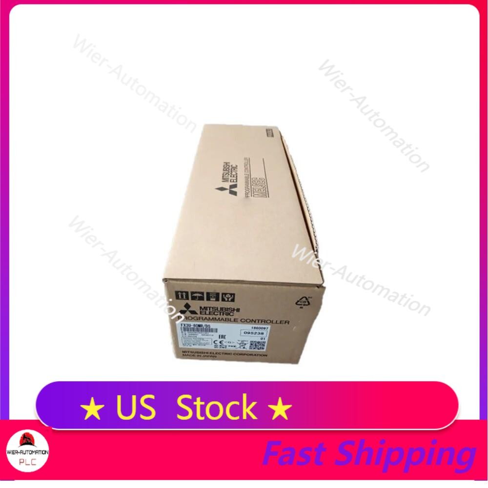 1PC New Mitsubishi FX3U-80MR-DS Programmable Controller FX3U-80MR/DS Fast Ship