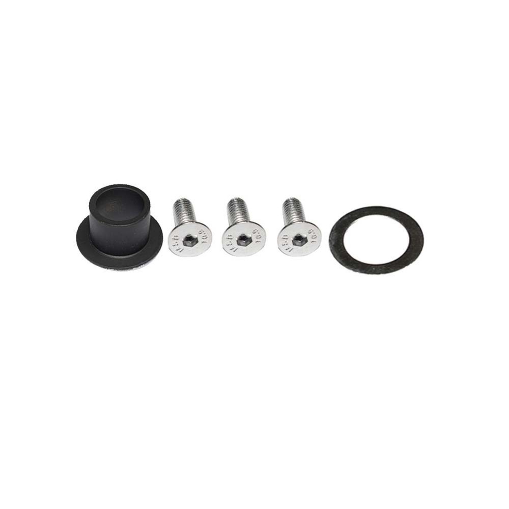 Motorcycle Curved Side Axle Mount License Plate Assembly LED Tail Light BLACK