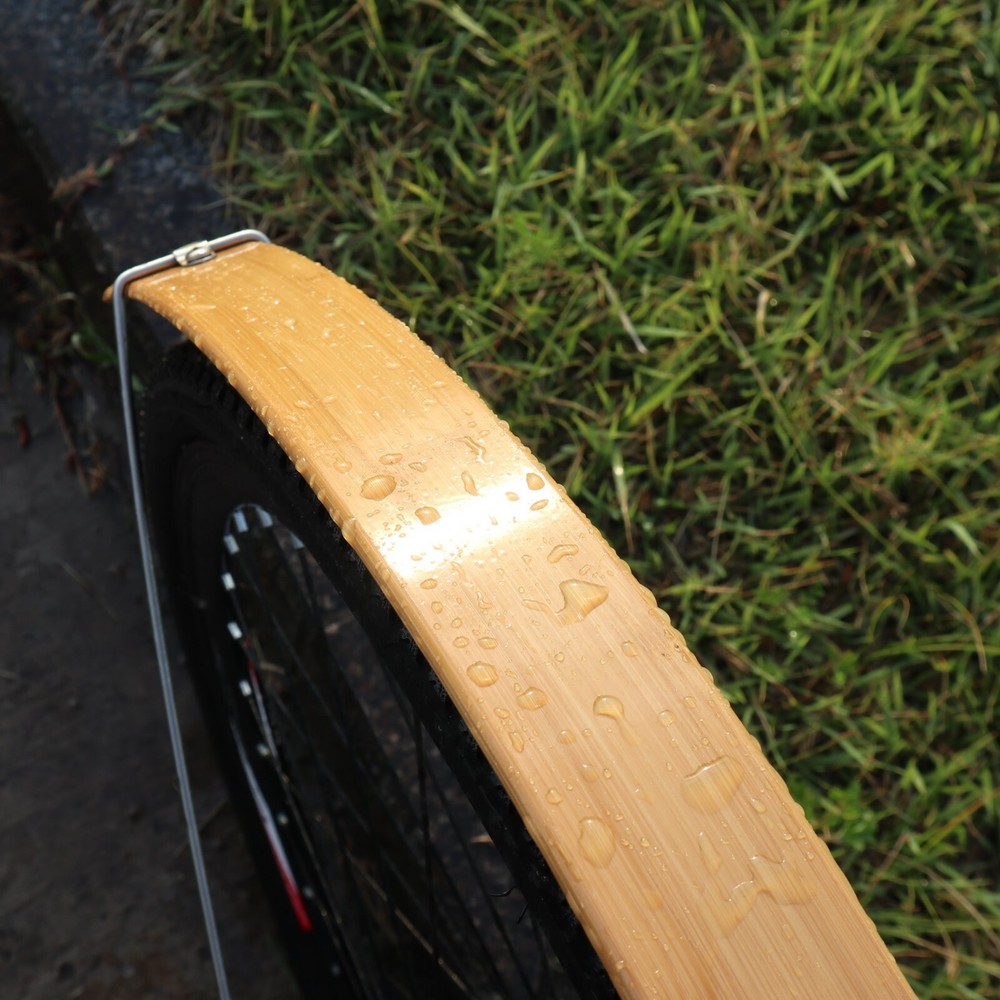 Custom Bamboo Bicycle Full Coverage Fenders