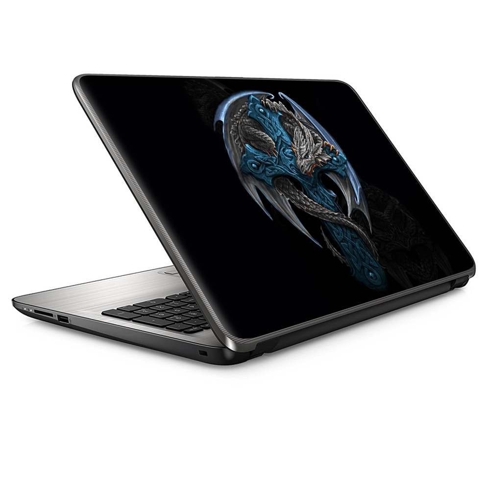Universal Laptop Skins Wrap for 14" - Dragon on Cross