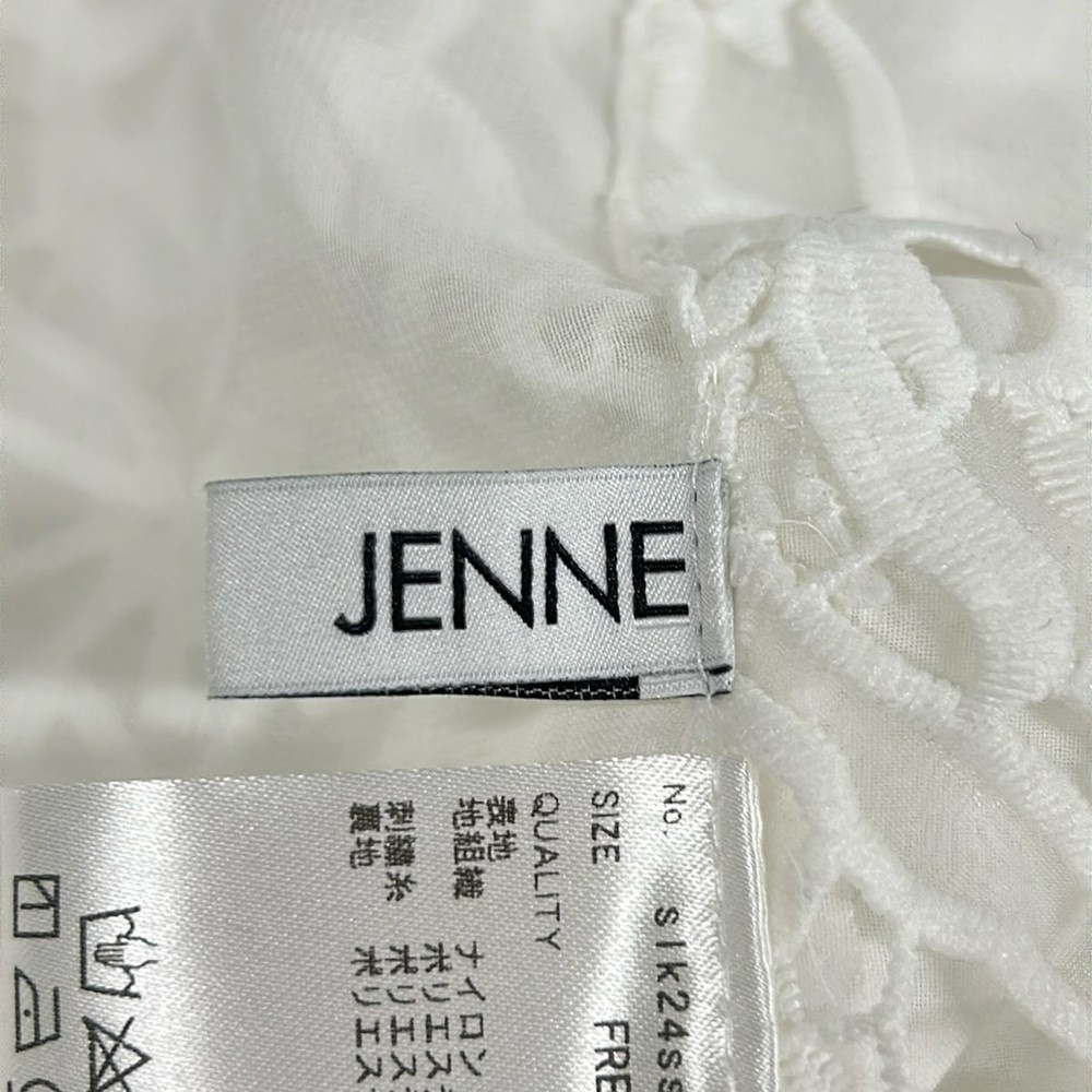 JENNE - White Nylon Polyester Accessory