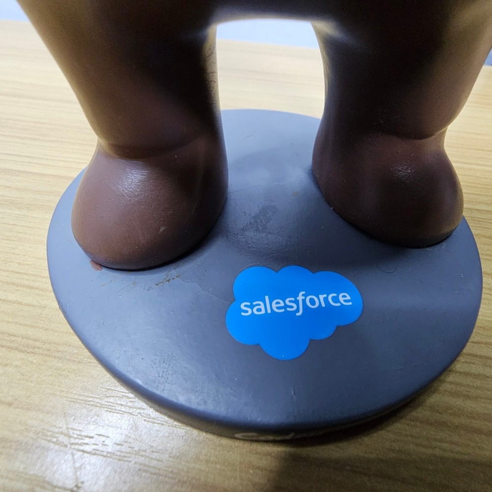 Salesforce Codey the Bear Figure Statue Promo