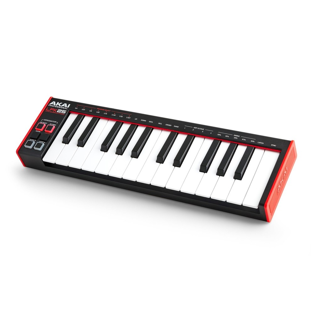 Akai Professional LPK25 - USB MIDI Keyboard Controller with 25 Responsive Synth