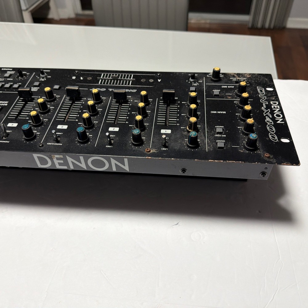 DENON DN-X400 Professional DJ Mixer Powers On Untested From There "As Is"