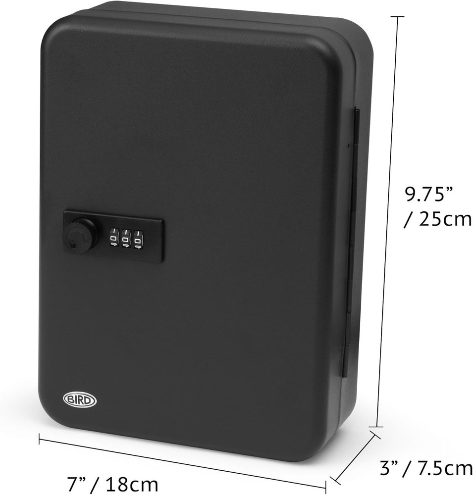 Black 48 Key Combination Key Cabinet