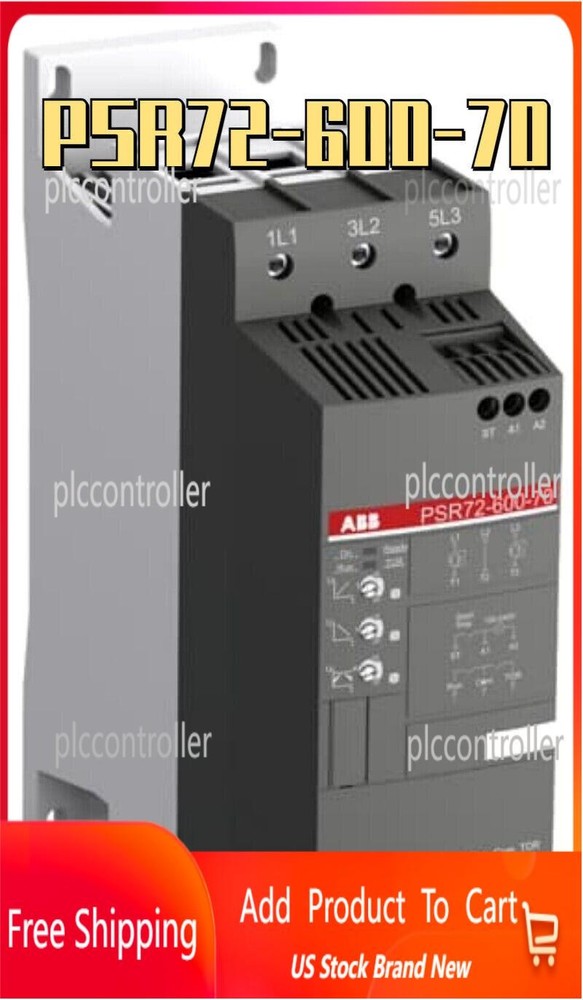 1pc ABB PSR72-600-70 Soft Starter 72A