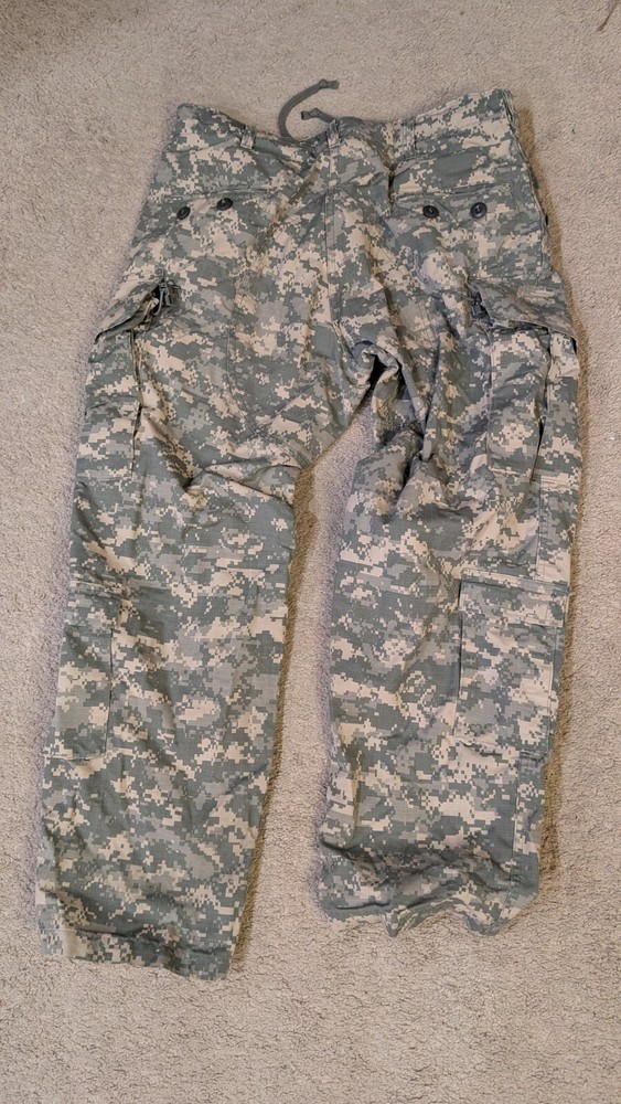 Authentic Army Combo Combat Jacket Size M And Cargo Pants Size L