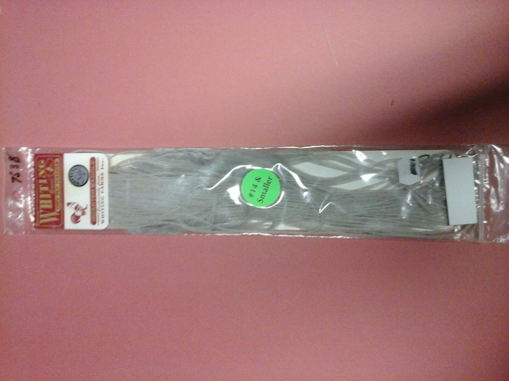 Whiting silver 1 / 4  size 14 - saddle