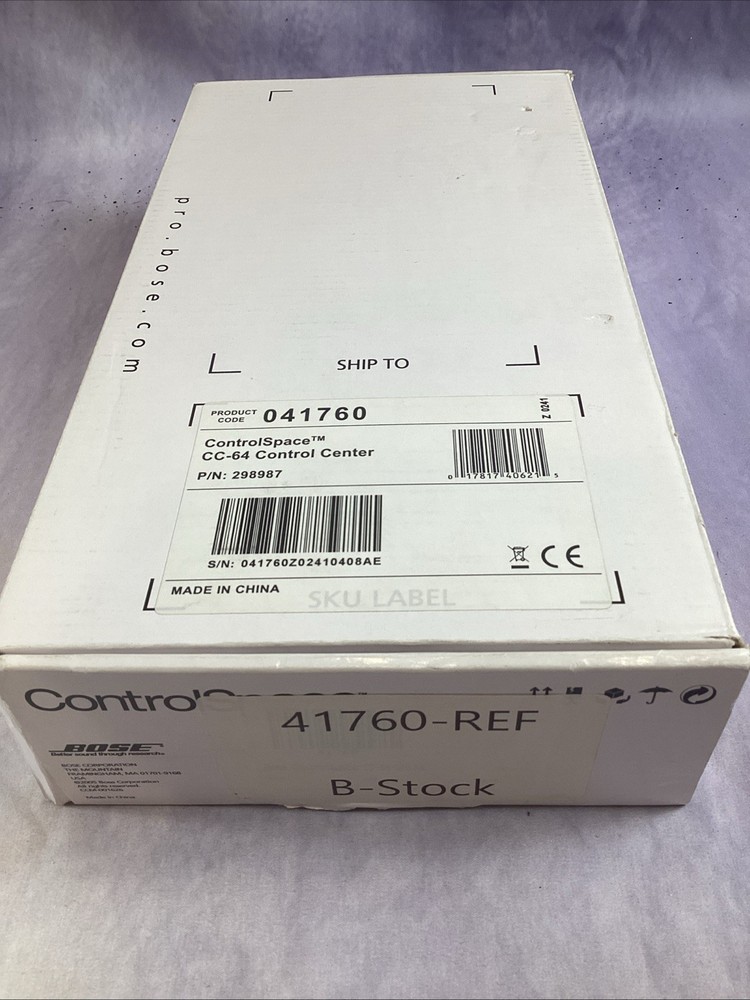 Bose Pro CC-64 WHITE ControlSpace CC-64 Control Center EACH