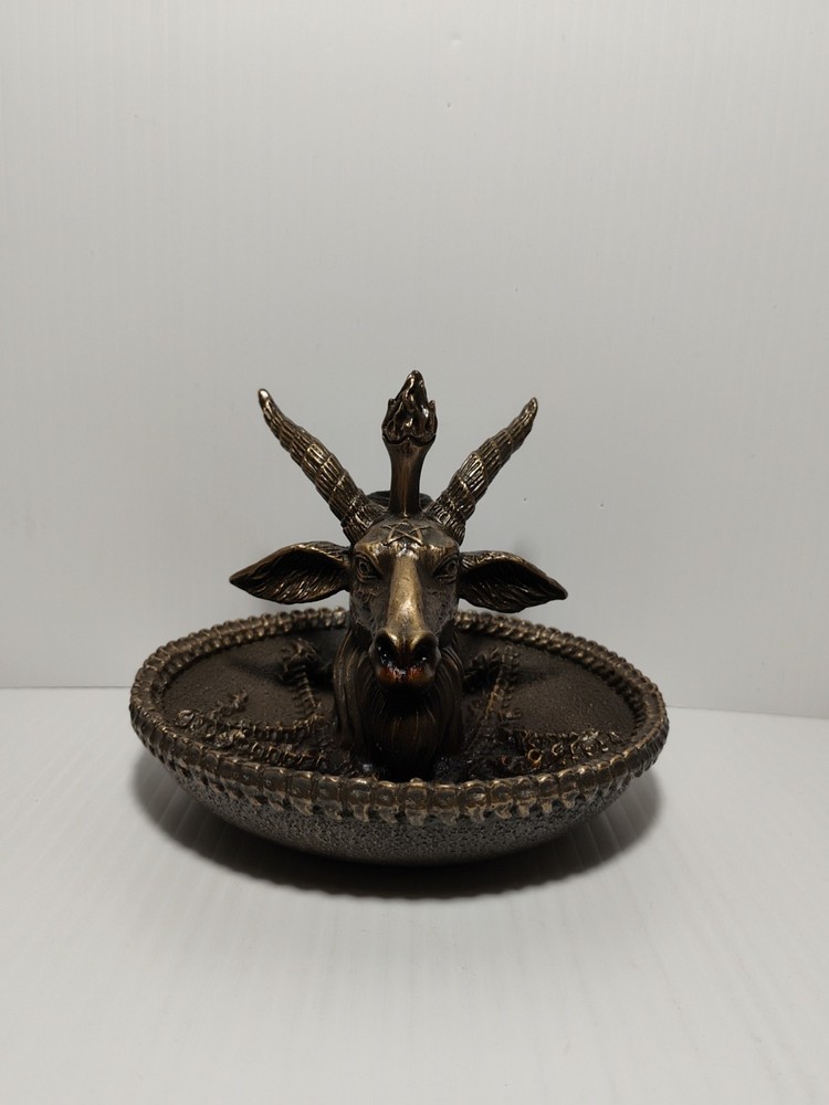Baphomet Sabbatic Goat incense burner
