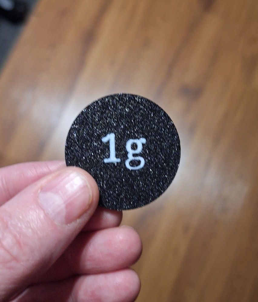 1g Valcambi Bar Holder With Printed Back